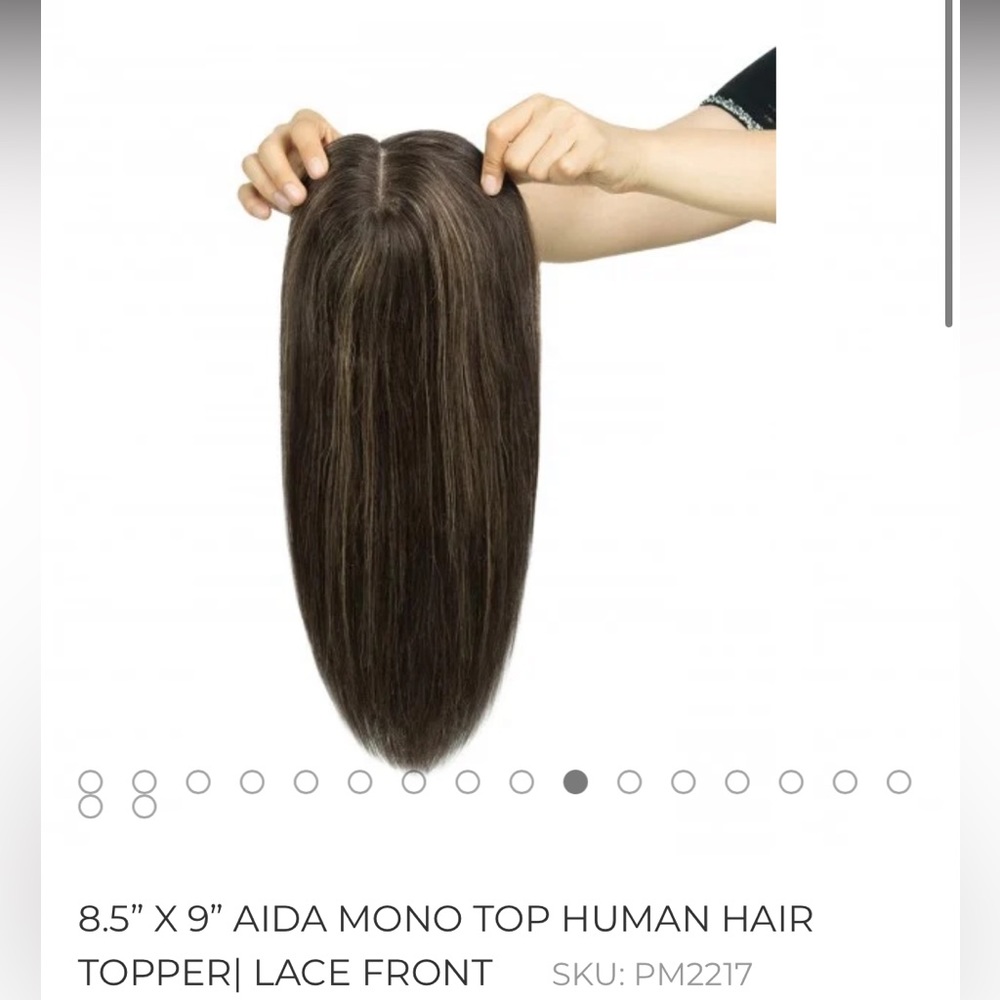 Uniwigs Human hair 16” topper